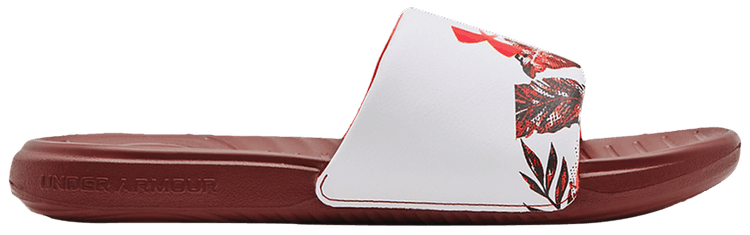 Under Armour Ansa Graphic Slide Kiln Red Leaf