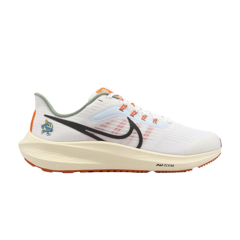 Pre-owned Nike Air Zoom Pegasus 39 Next Nature Gs 'white Black' | Kid's Size 6