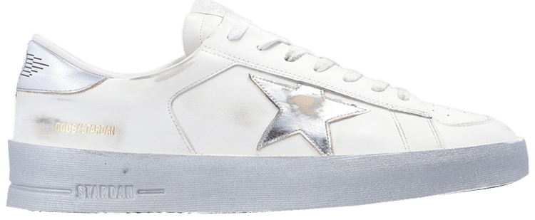 Golden Goose Stardan White Silver