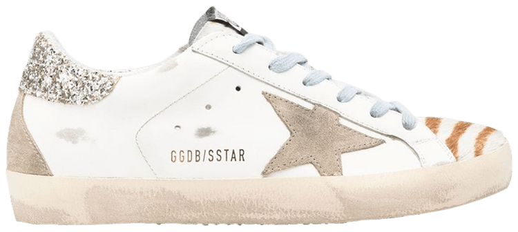 Golden Goose Wmns Superstar White Horsy Toe