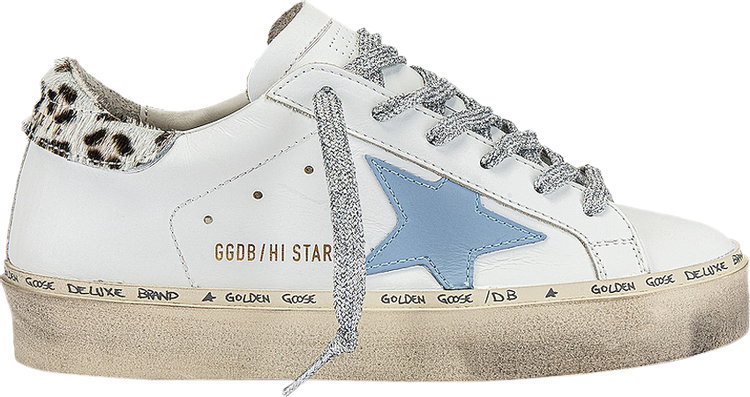 Buy Golden Goose Wmns Hi Star 'White Powder Leopard' - GWF00118 F002441 10871 - White | GOAT