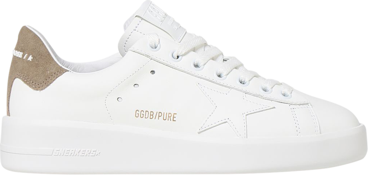 Golden Goose Wmns Purestar 'White Taupe'