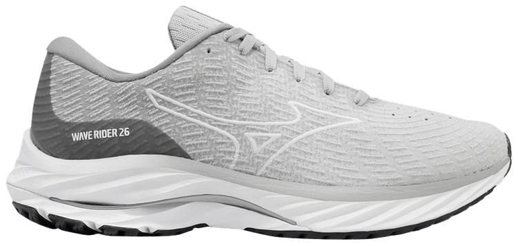 Mizuno Wmns Wave Rider 26 Super Wide Grey