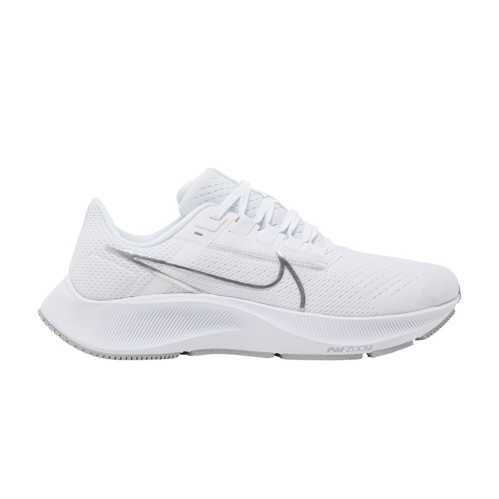 Nike Wmns Air Zoom Pegasus 38 'White Metallic Silver' | Women's Size 6