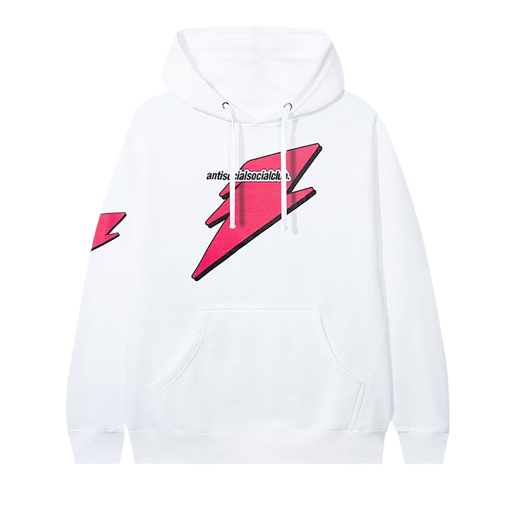 Anti Social Social Club Careless Hoodie 'White/Pink' | Men's Size M