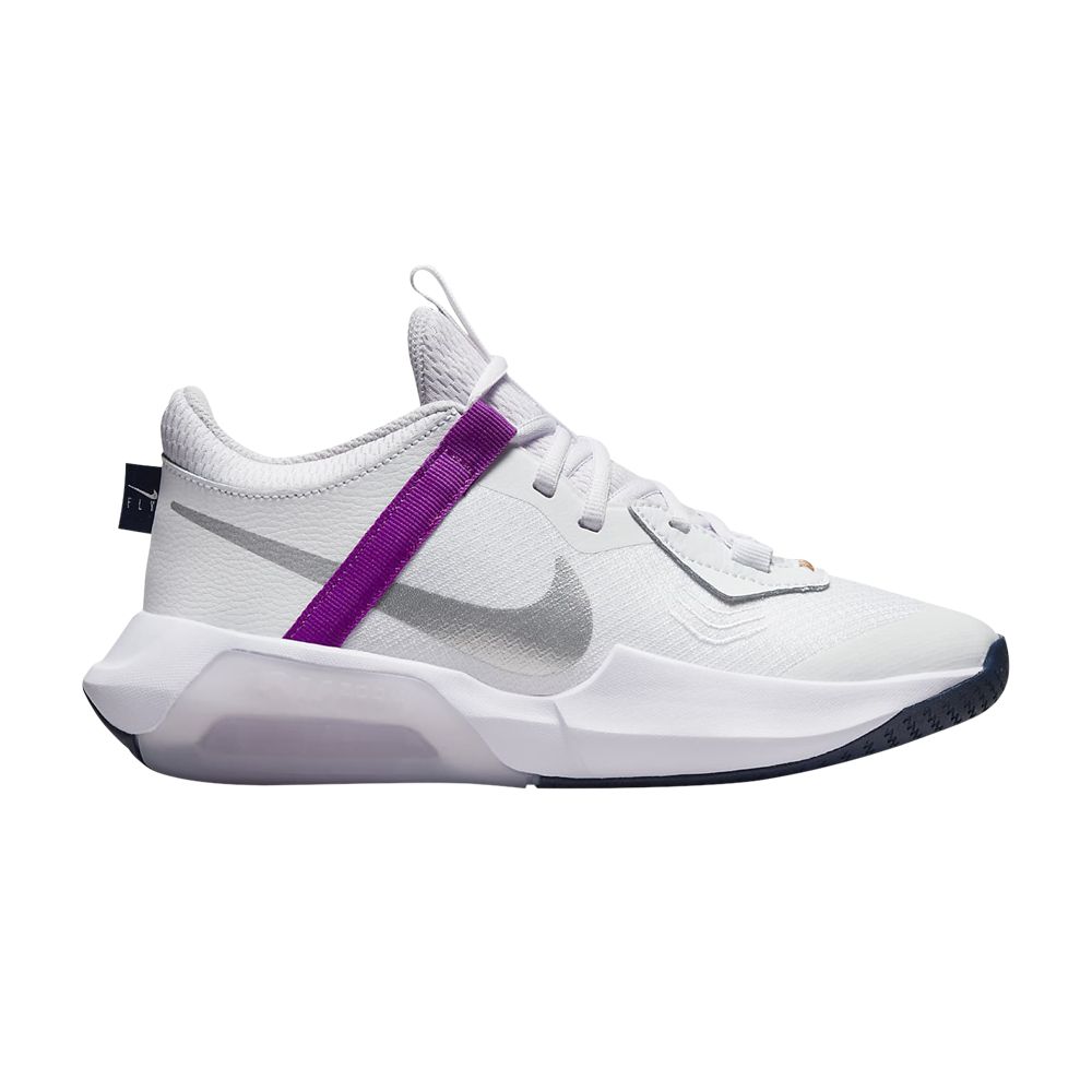 Pre-owned Nike Air Zoom Crossover Gs 'white Barely Grape' | Kid's Size 7