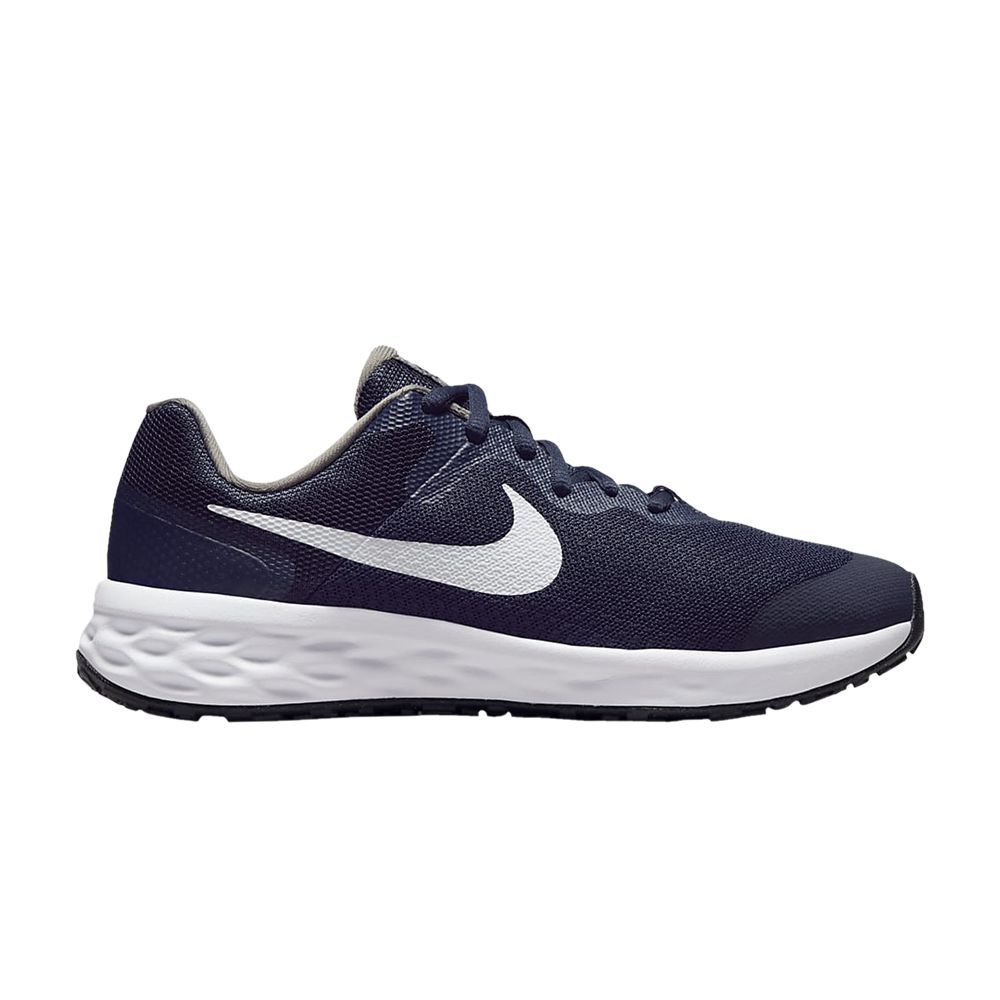 Nike Revolution 6 GS 'Midnight Navy' | Blue | Kid's Size 3.5 - DD1096-400