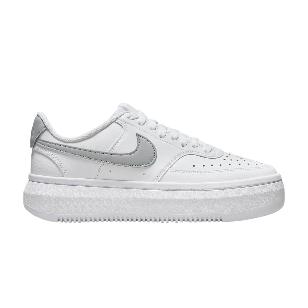 Pre-owned Nike Wmns Court Vision Alta 'white Metallic Platinum'