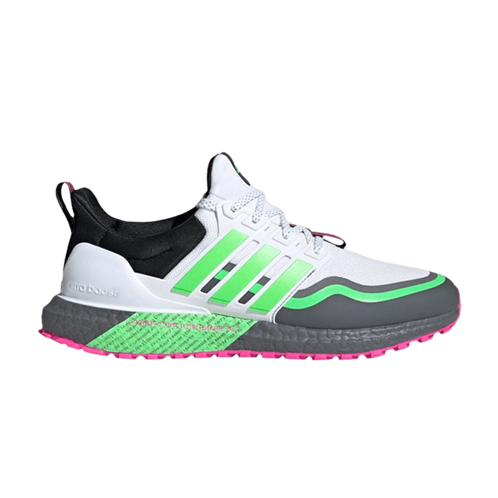 Compare Adidas Ultra Boost All Terrain White Green Pink H67358