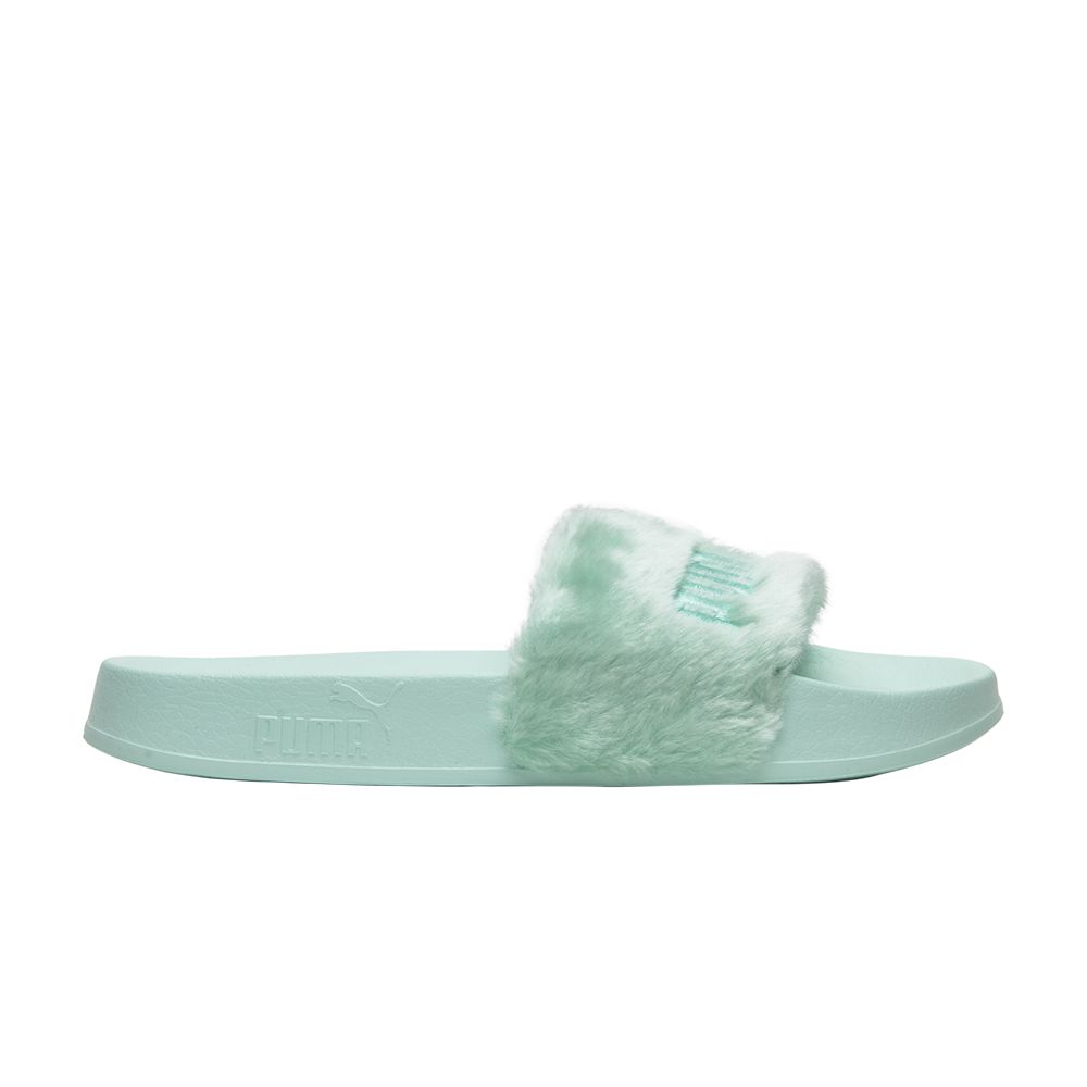 Puma Fenty x Wmns Fur Slide 'Bay' | Green | Women's Size 5.5