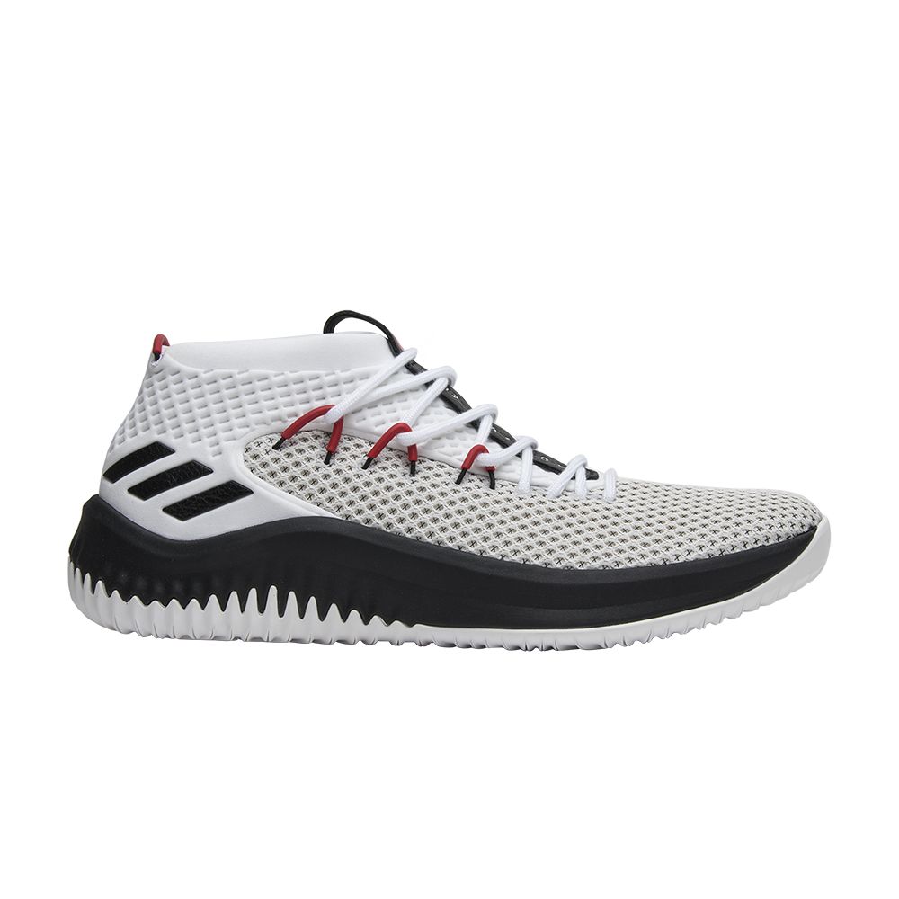 adidas Dame 4 'Rip City' | White | Men's Size 8