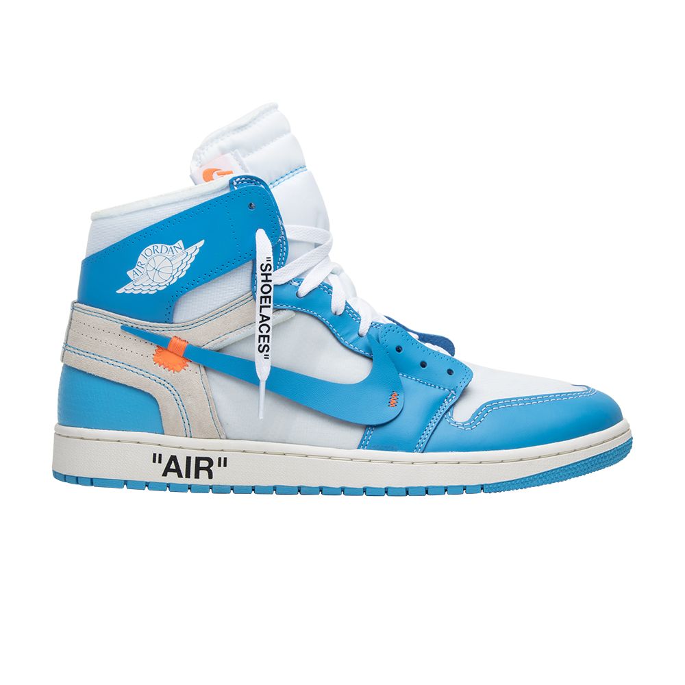 Off-White x Air Jordan 1 Retro High OG 'UNC' | Blue | Men's Size 10