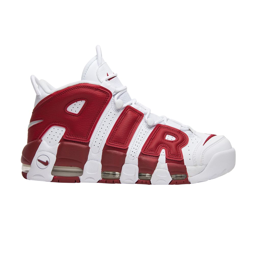 Nike Air More Uptempo 'White Red' | Men's Size 12
