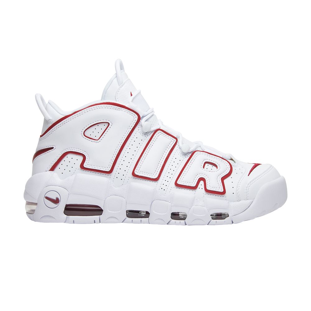 Nike Air More Uptempo 'White Varsity Red' 2018 | Men's Size 10.5