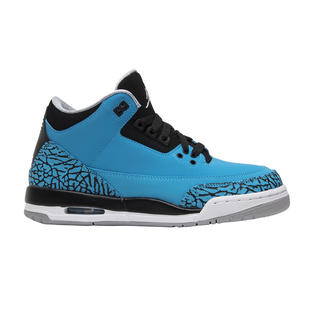 Air Jordan 3 Retro BG 'Powder Blue' | Kid's Size 4 - 398614-406