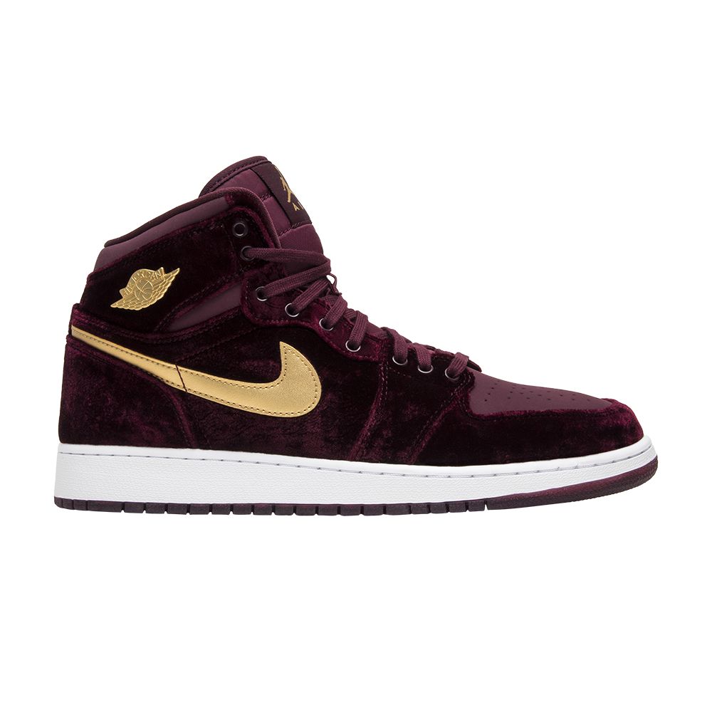Air Jordan 1 Heiress GG 'Velvet' | Red | Kid's Size 4