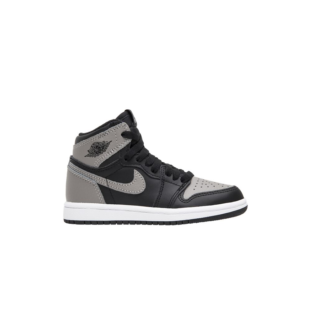 Pre-owned Air Jordan 1 Retro High Og Ps 'shadow' | Grey | Kid's Size 3