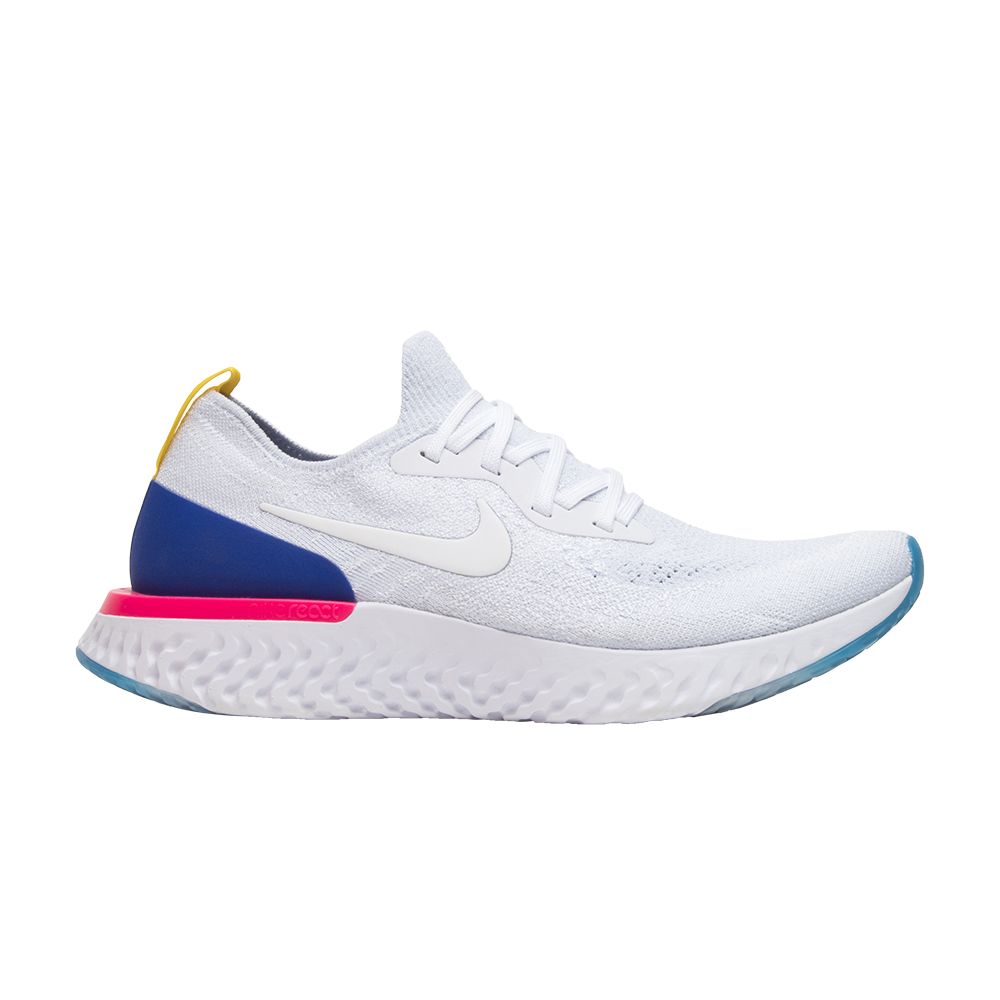 Nike Wmns Epic React Flyknit 'OG' | White | Women's Size 5