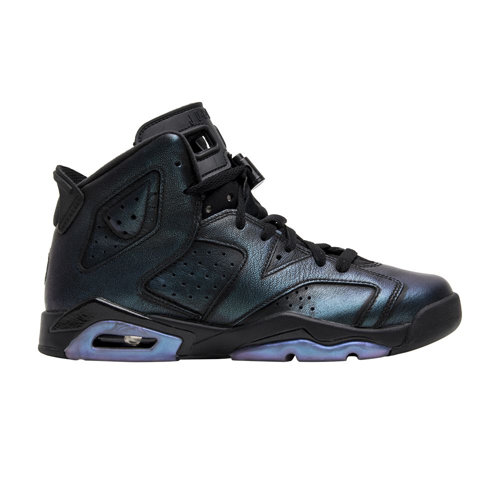 Air Jordan 6 Retro BG 'All Star - Chameleon' | Black | Kid's Size 6