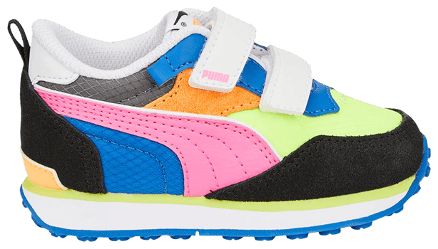 Puma Rider FV Infant Lime Squeeze Black Royal