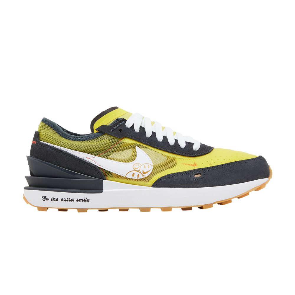 Pre-owned Nike Waffle One Gs 'go The Extra Smile' | Yellow | Kid's Size 4