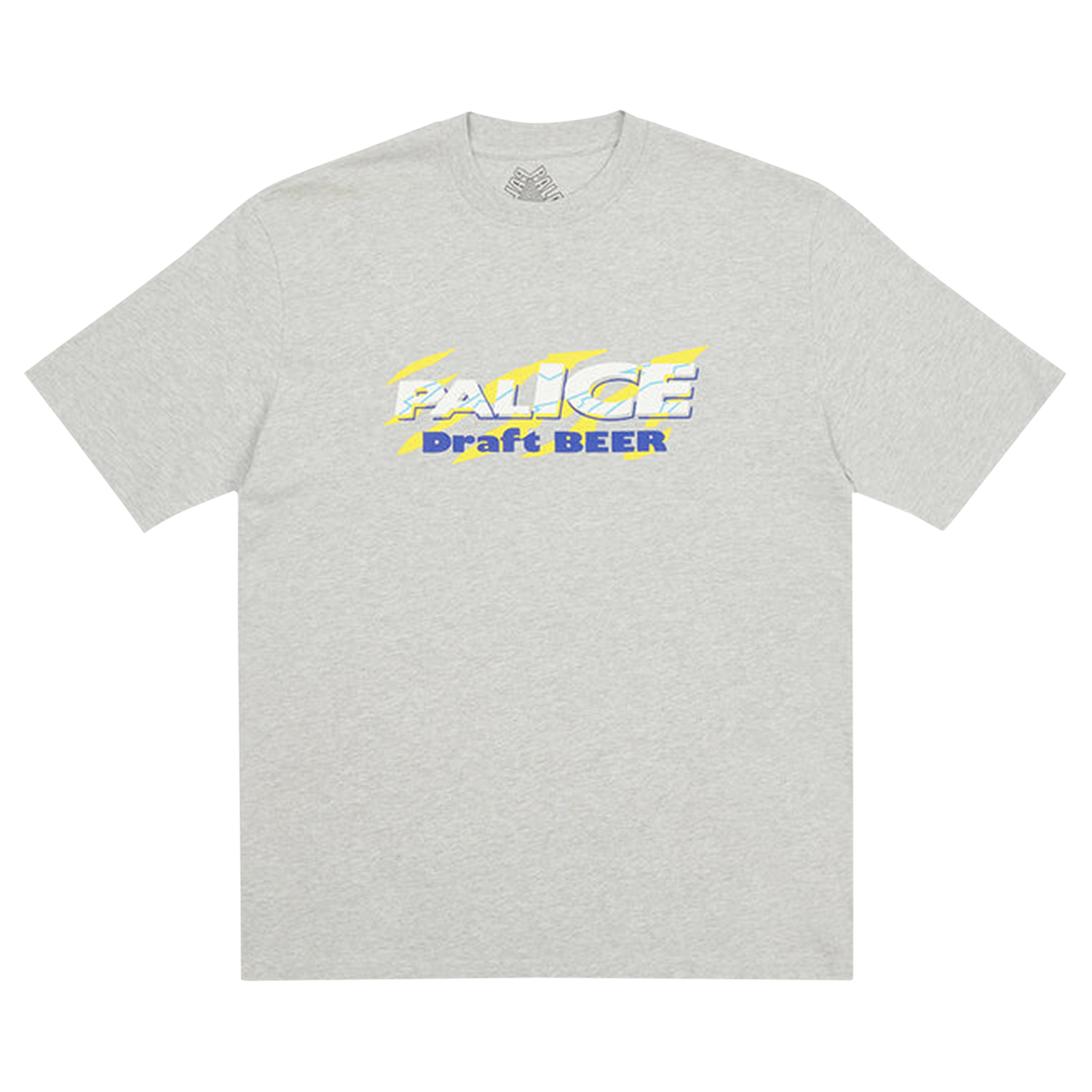 Pre-owned Palace Light Beer T-shirt 'grey Marl'