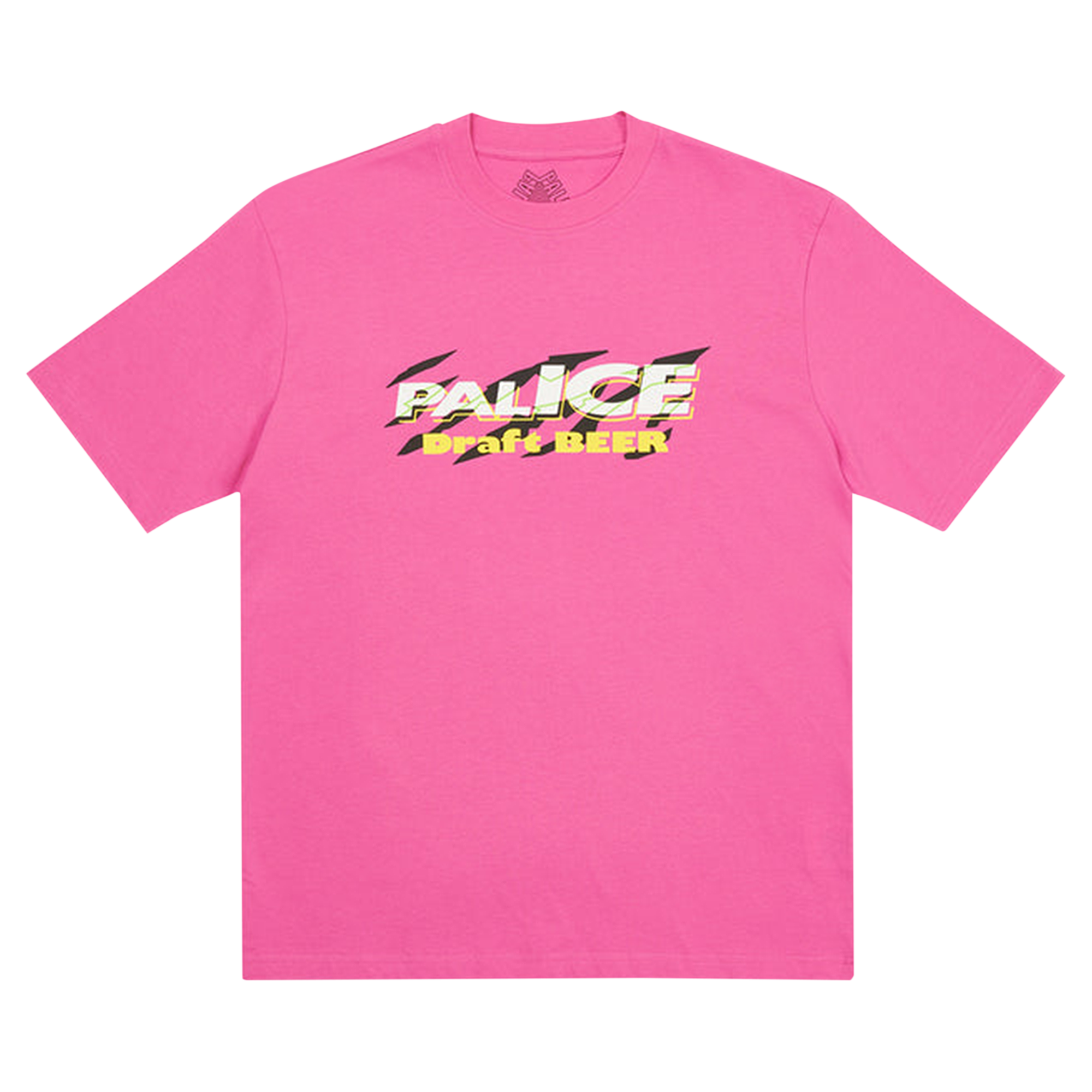 Pre-owned Palace Light Beer T-shirt 'pink'