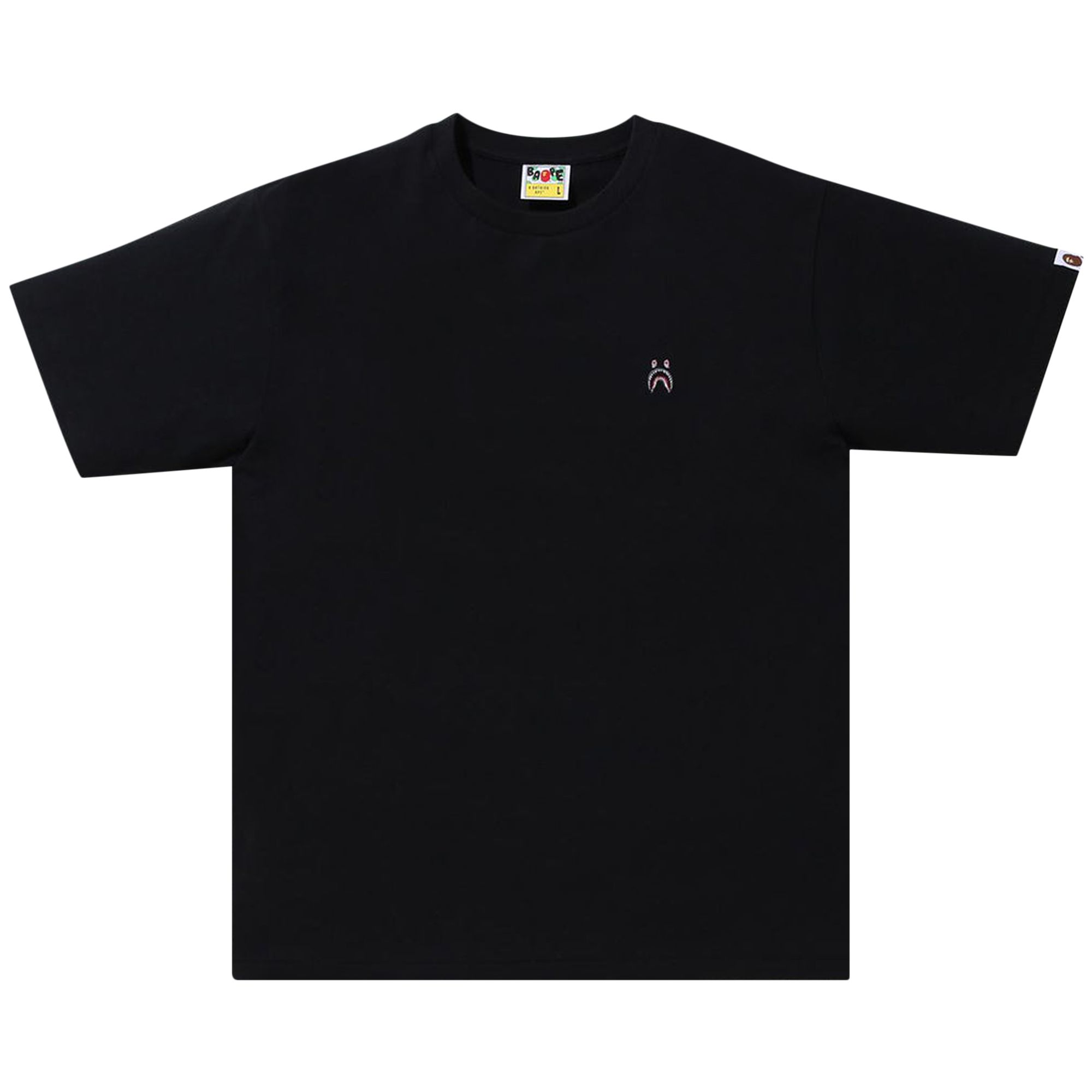 BAPE Shark One Point Tee 'Black' | Men's Size M