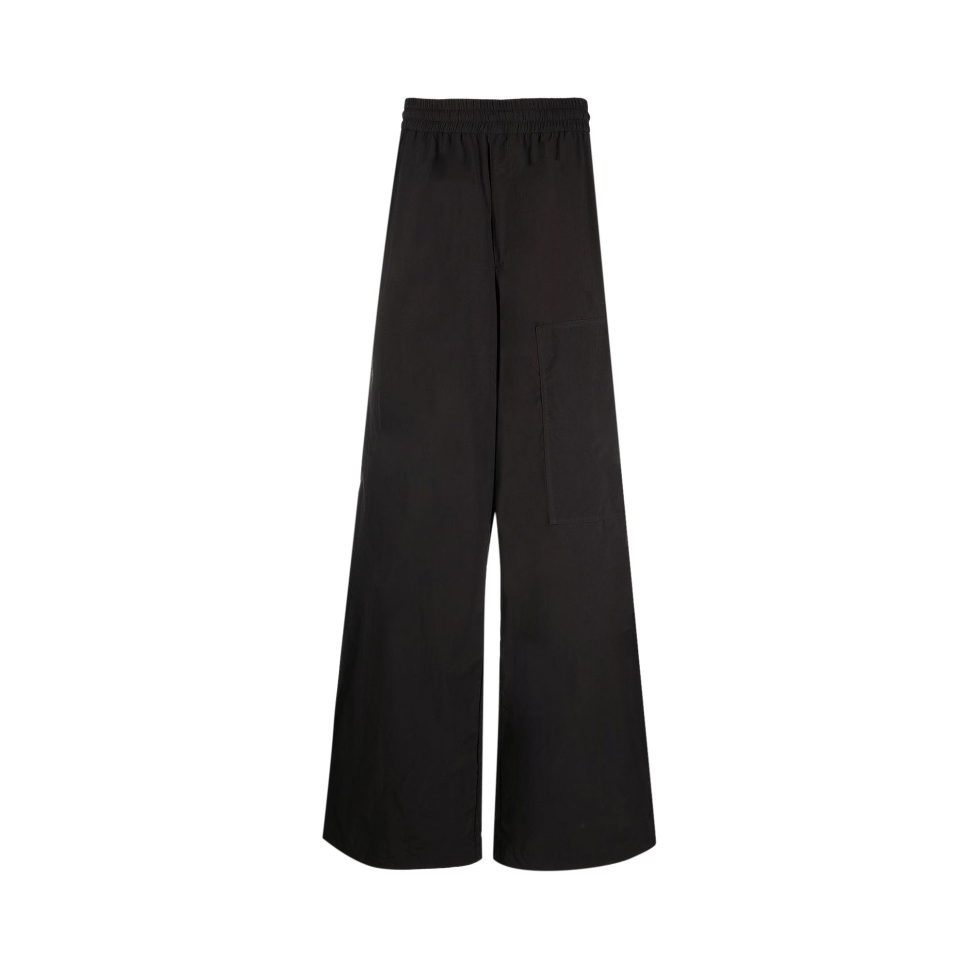 Off-White Wide Leg Trousers 'Black' | Men's Size M
