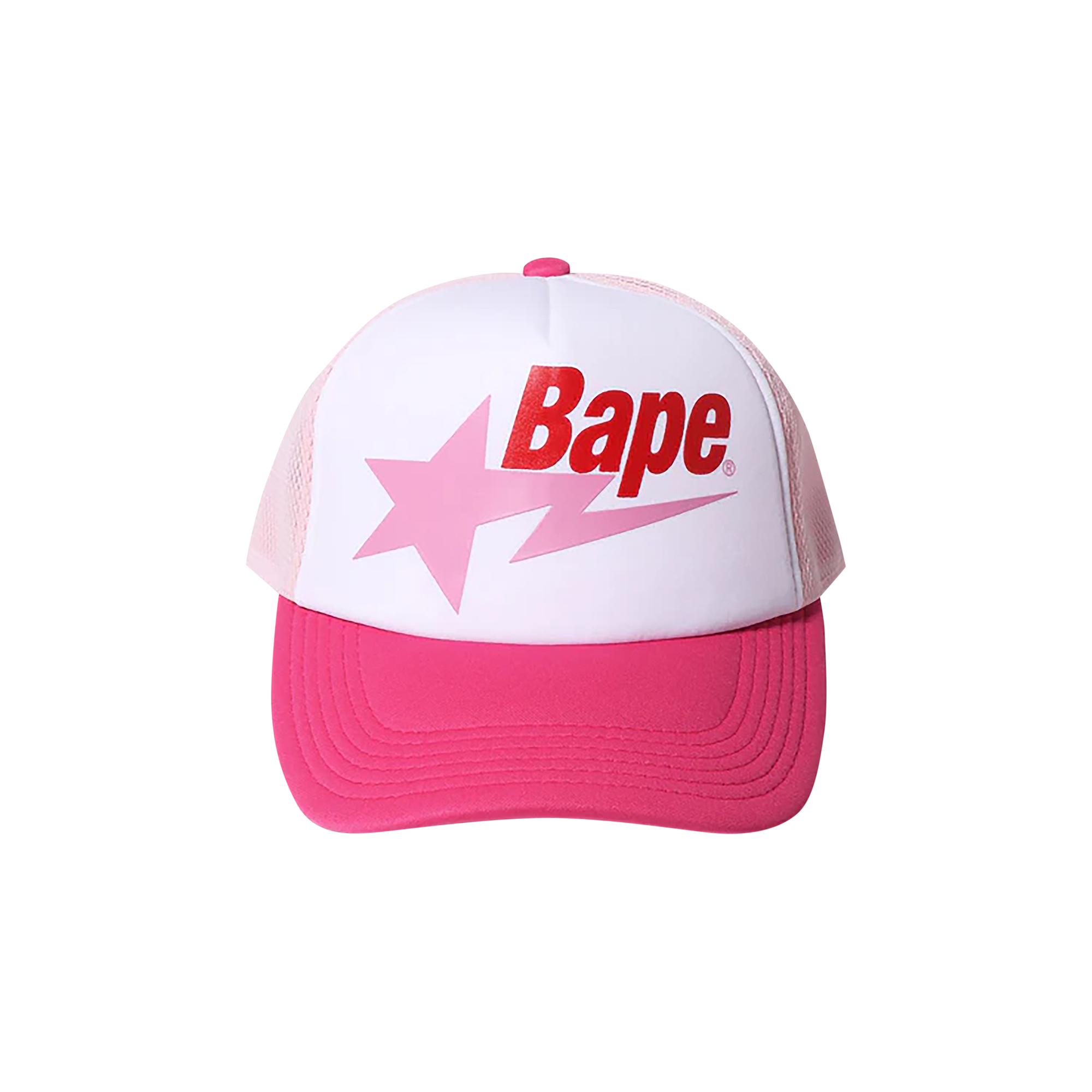 Pre-owned Bape Sta Mesh Cap 'pink'