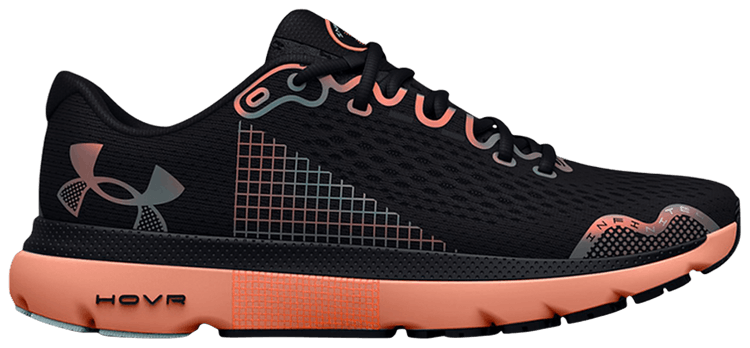 Under Armour HOVR Infinite 4 Black Lunar Coral