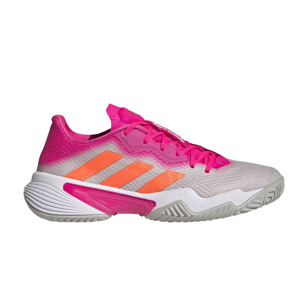 ADIDAS ORIGINALS WMNS BARRICADE 'GREY TEAM SHOCK PINK'