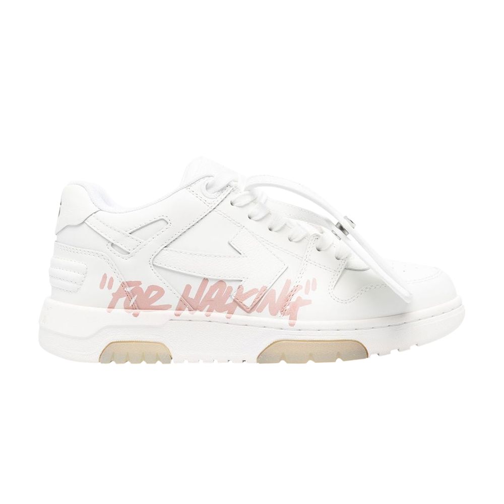 Pre-owned Off-white Wmns Out Of Office 'for Walking - White Light Pink' | Women's Size 40