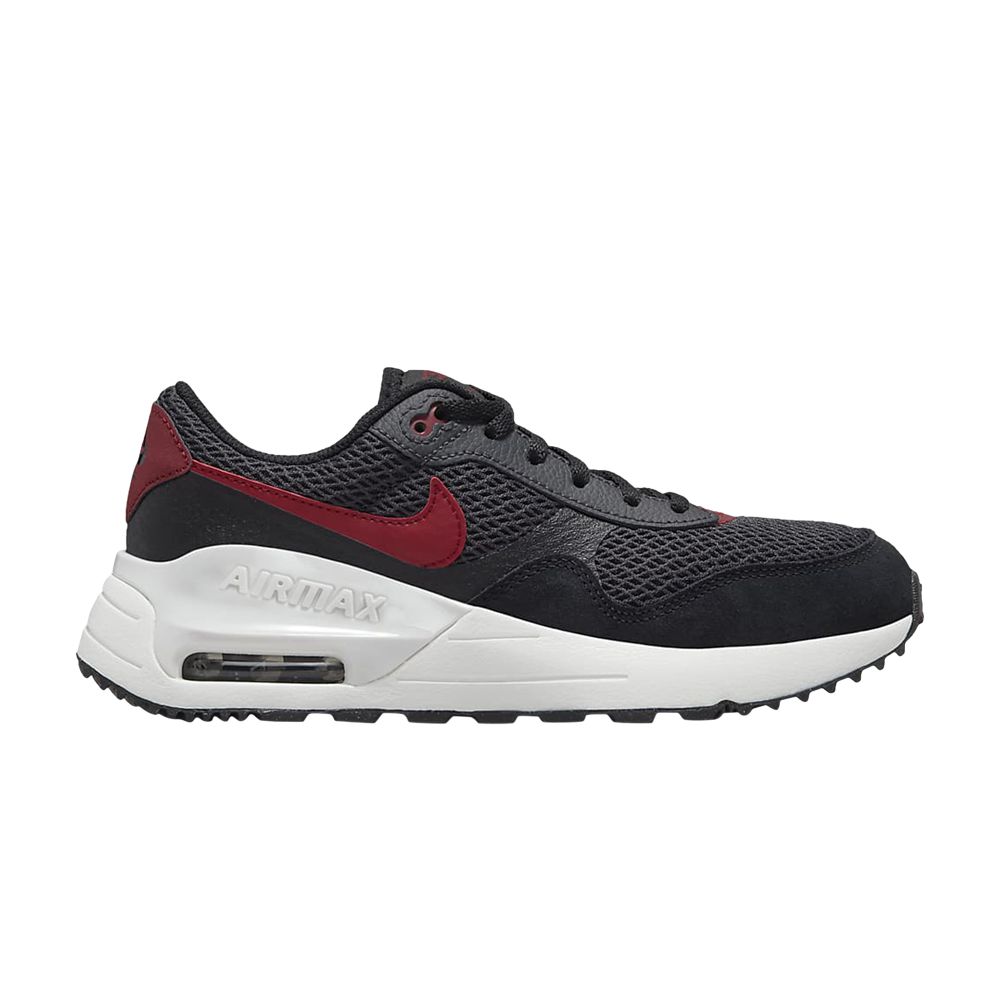 Pre-owned Nike Air Max Systm Gs 'black Team Red' | Kid's Size 5