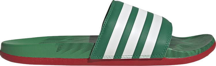 Buy Adilette Comfort Slide 'Vivid Green Scarlet' - GX7221 | GOAT