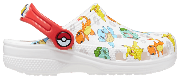 Pokemon x Crocs Classic Clog Toddler Starters