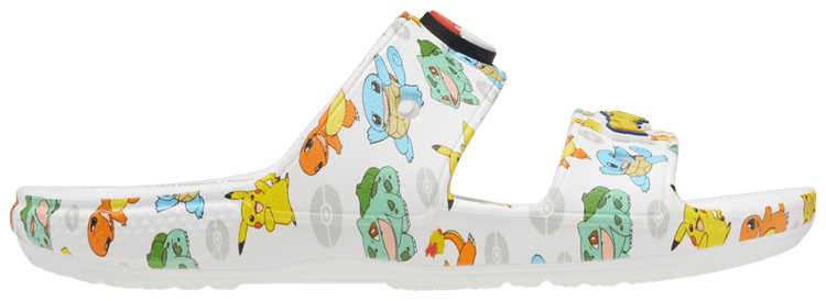 Pokemon x Crocs Classic Sandal Starters