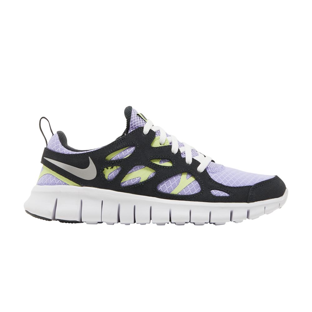 Nike Free Run 2 GS 'Purple Pulse Light Lemon Twist' | Kid's Size 6.5