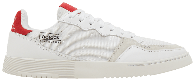 adidas gazelle silver green womens adidas Originals Unisex Supercourt Shoes - Cloud White main image 1
