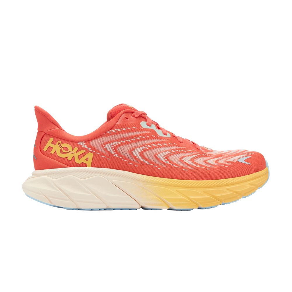 Hoka One One Arahi 6 'Fiesta Amber Yellow' | Orange | Men's Size 12.5