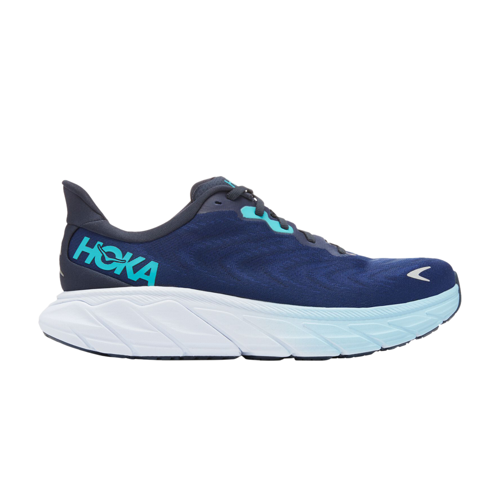 Pre-owned Hoka One One Arahi 6 'outer Space' In Blue