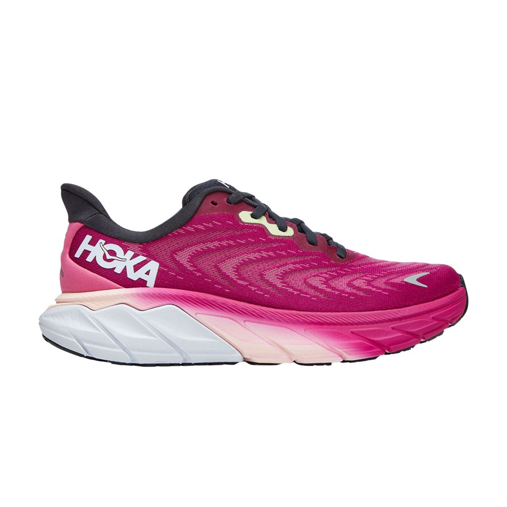 Hoka One One Wmns Arahi 6 'Festival Fuchsia' | Pink | Women's Size 5.5