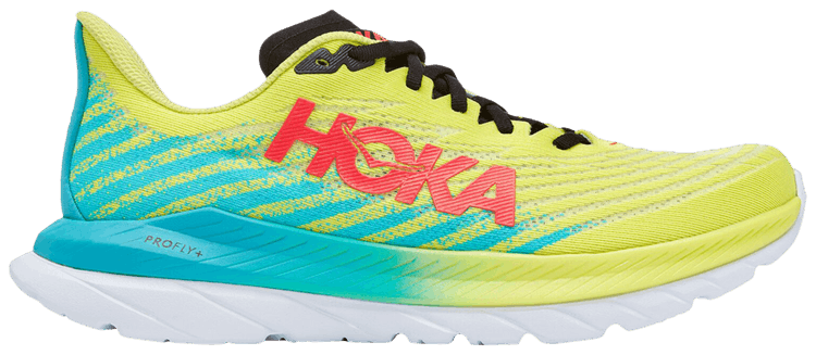 HOKA Mach 5 Evening Primrose Scuba Blue