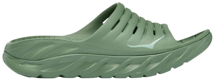 HOKA Ora Recovery Slide Loden Frost Smoke Green