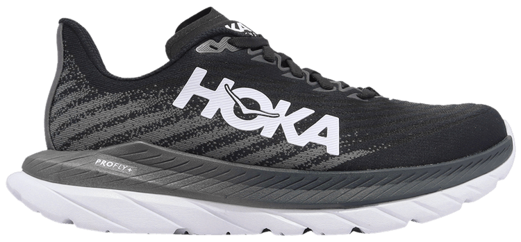 HOKA Wmns Mach 5 Wide Black Castlerock
