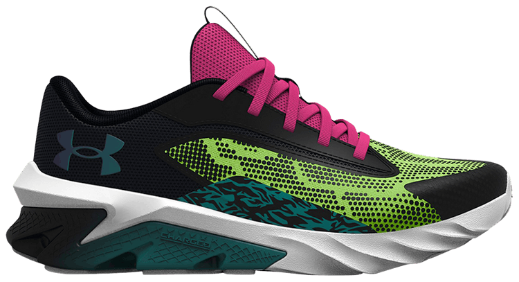 Under Armour Scramjet 4 Wild PS Black Quirky Lime