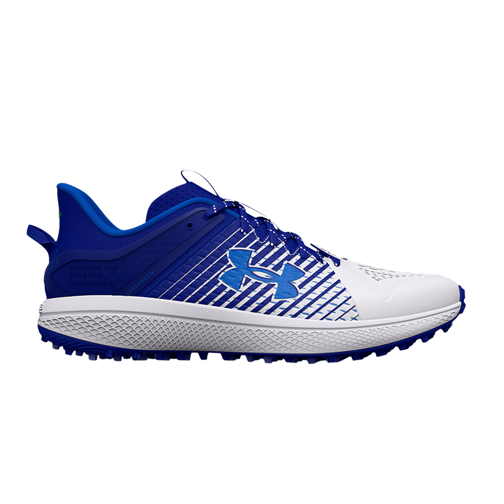 Pre-owned Under Armour Yard Tf 'royal White' In Blue