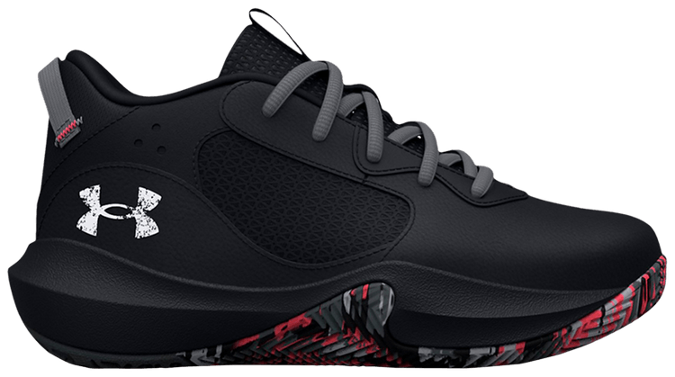 Under Armour Lockdown 6 PS Black Blitz Red