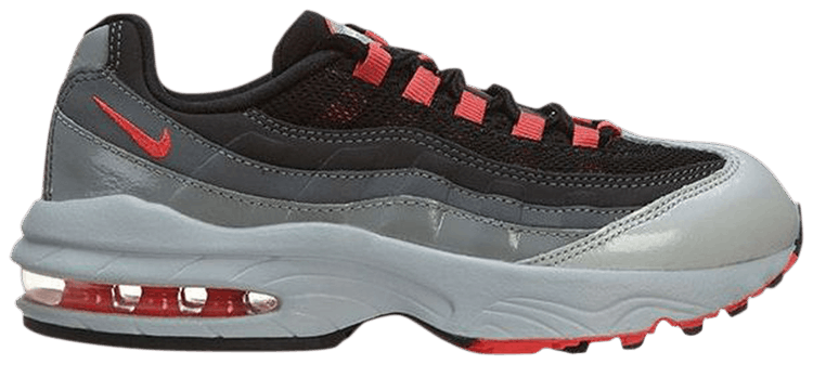 Nike Air Max 95 PS Medium Grey Hot Red
