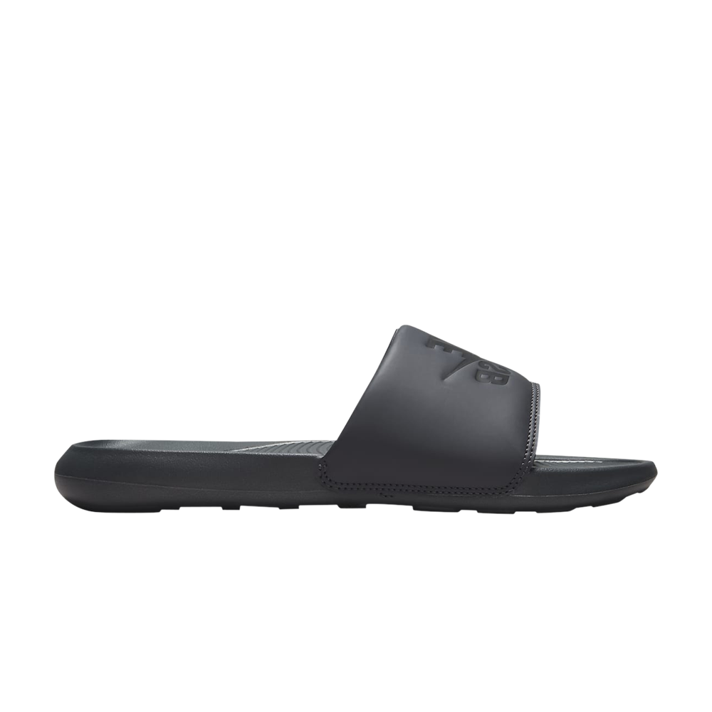 Pre-owned Nike Victori One Slide 'anthracite' In Black